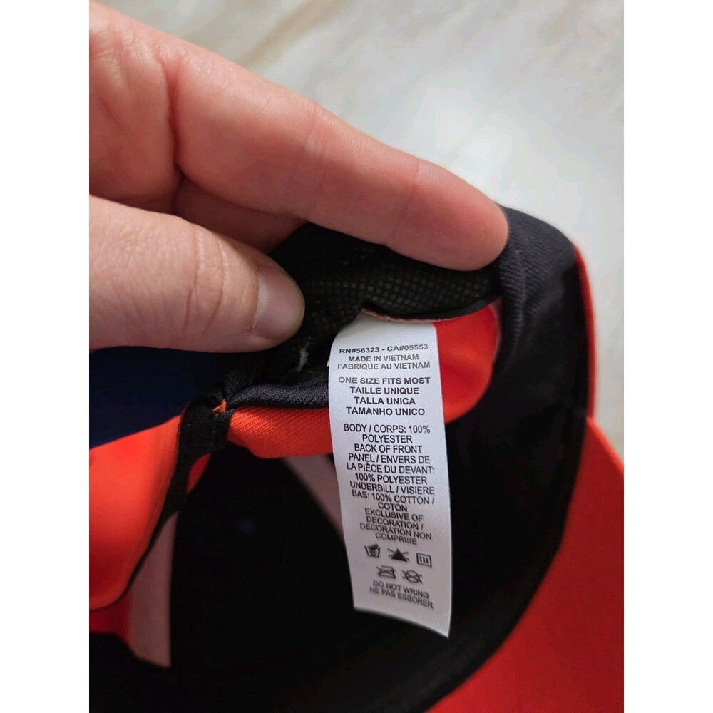 NEW Nike New York Mets Classic99 Dri-FIT Adjustable Hat Blue Orange MLB Cap - Picture 8 of 8